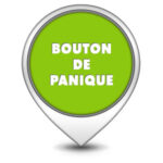 Panic button logo.