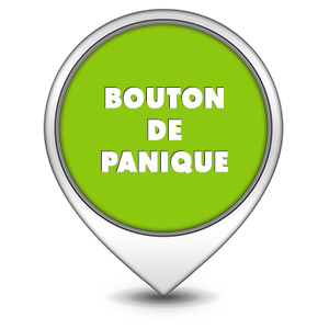 Panic button logo.